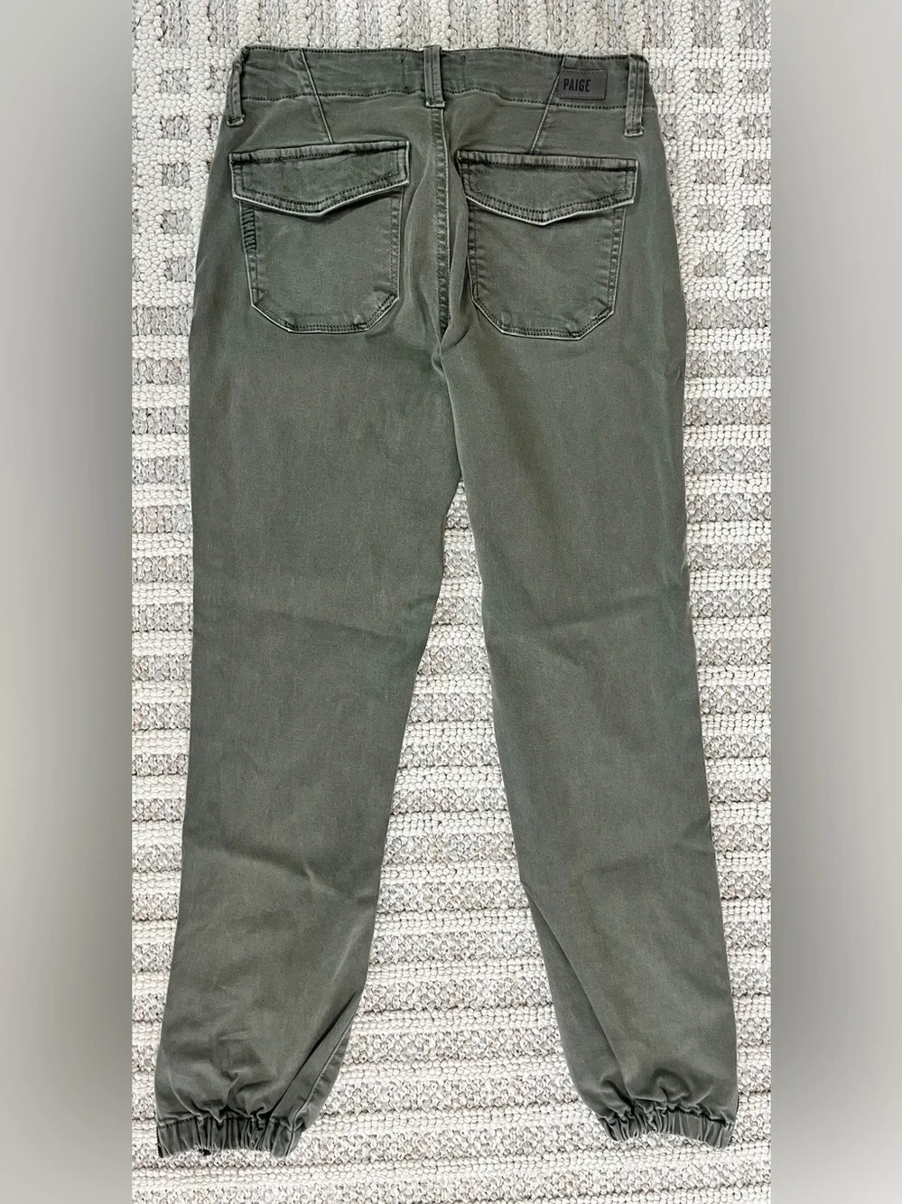 PAIGE green Pants in size 24 - Picture 6 of 7
